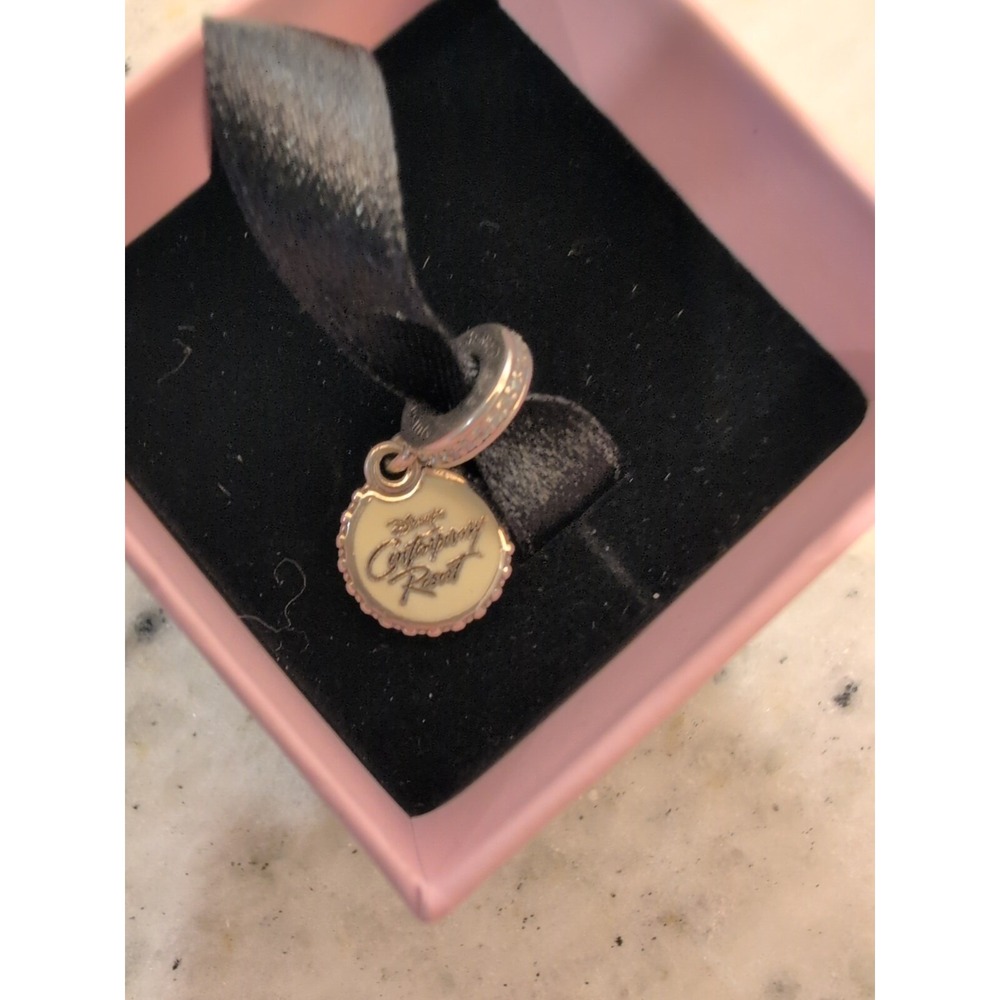 NEW Pandora 2024 Disney Parks Contemporary Hotel Charm Resort Dangle Hotel - Picture 2 of 3